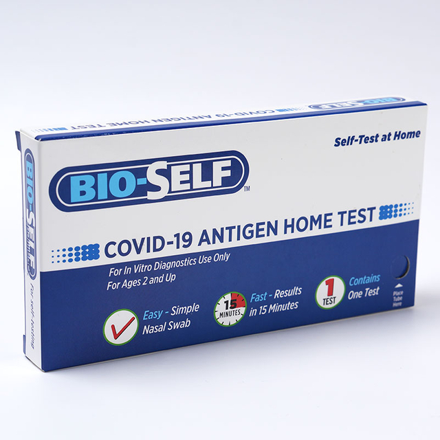 Teste doméstico de antígeno COVID-19 (SARS-CoV-2) com certificação EUA 