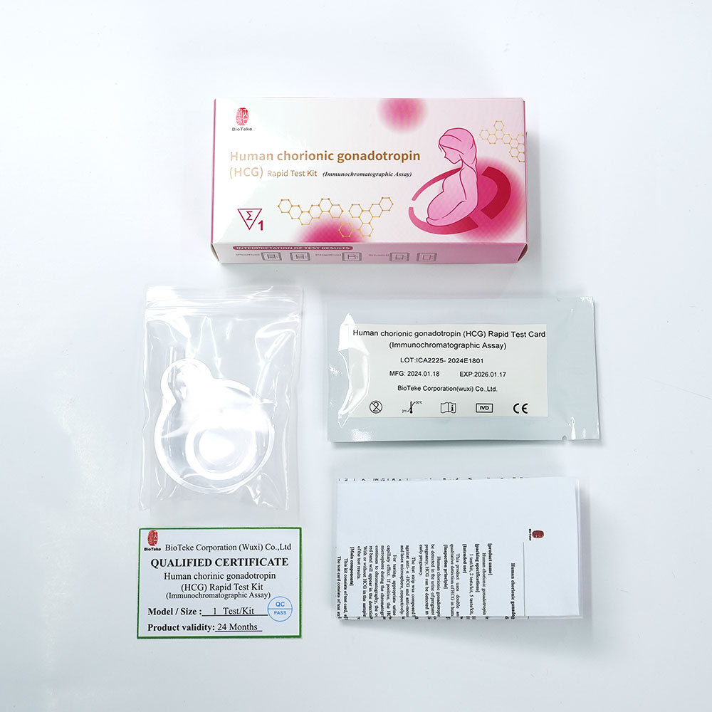 Kit de teste rápido de urina hcg