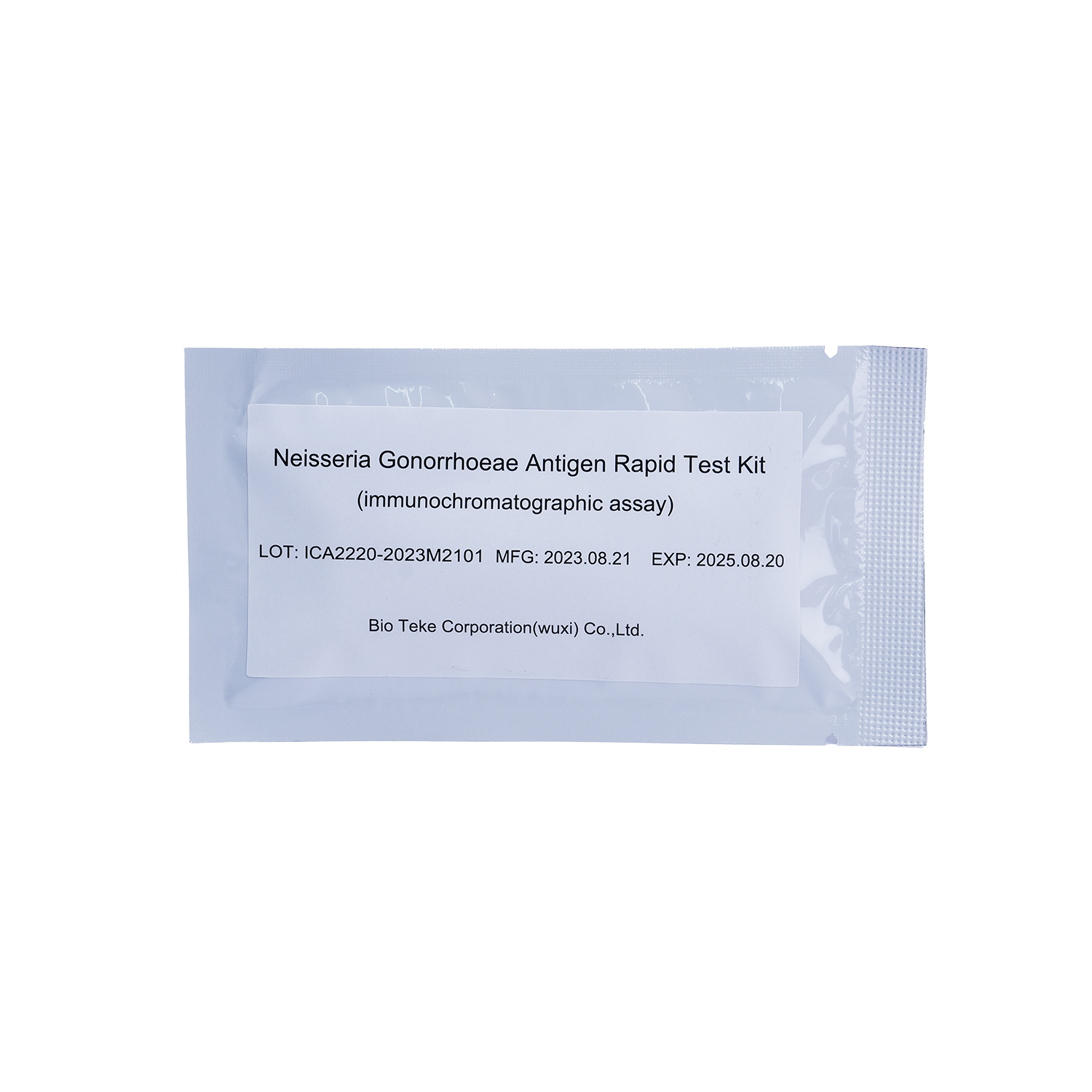 Neisseria Gonorrhoeae Antígeno Rapid Test Kit (ensaio imunocromatográfico)