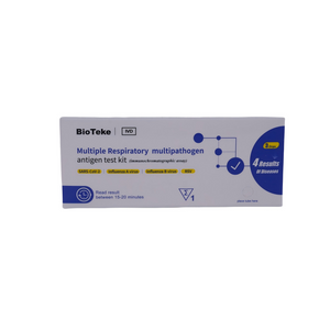 Bioteke 4 em 1 covid-19, gripe A+B, RSV Antígeno Rapid Test Kit