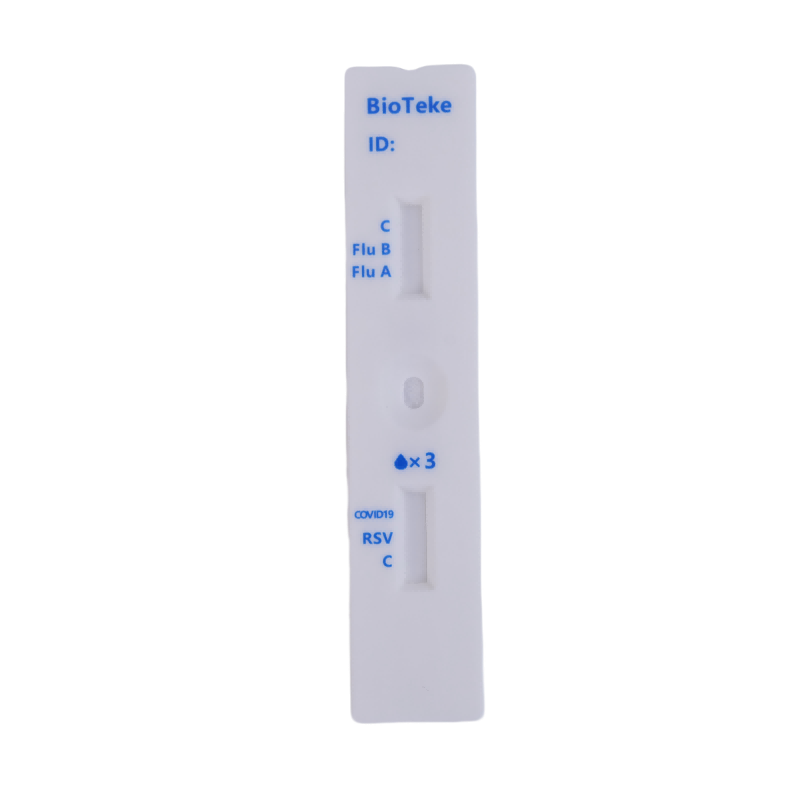 Bioteke 4 em 1 covid-19, gripe A+B, RSV Antígeno Rapid Test Kit