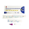 Kit de teste rápido 6 em 1 para Covid, gripe A e B, RSV, adenovírus, Mycoplasma pneumoniae 