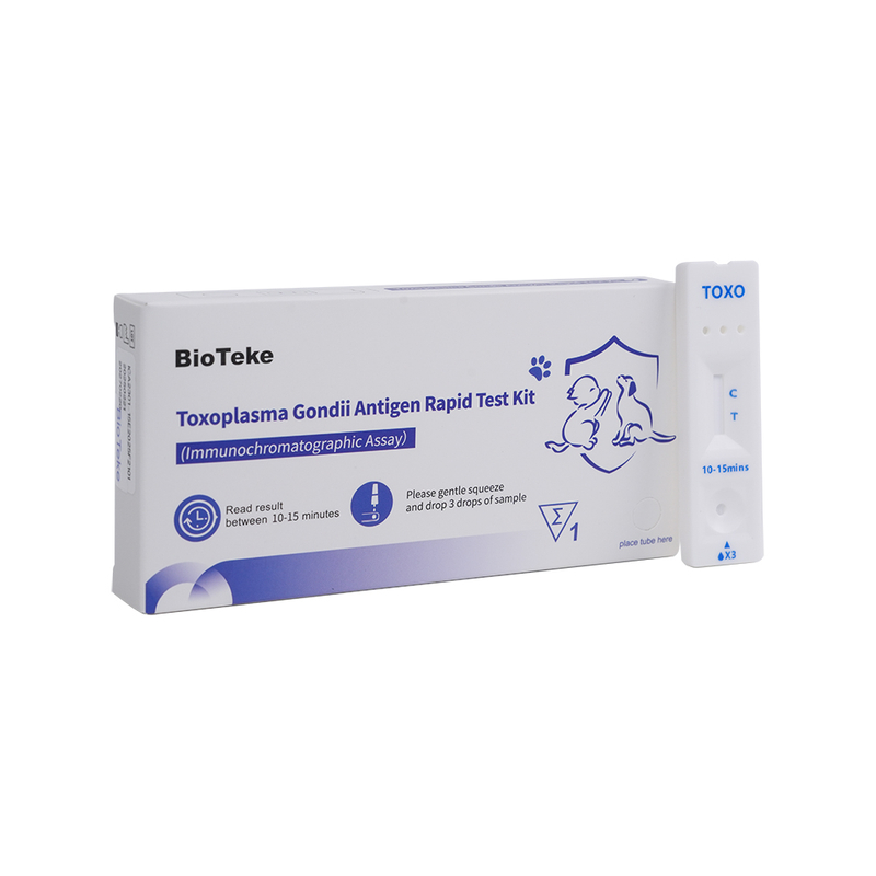 Toxoplasma gondii (toxo) kit de teste rápido de antígeno (ensaio imunocromatográfico) ICA2301-15