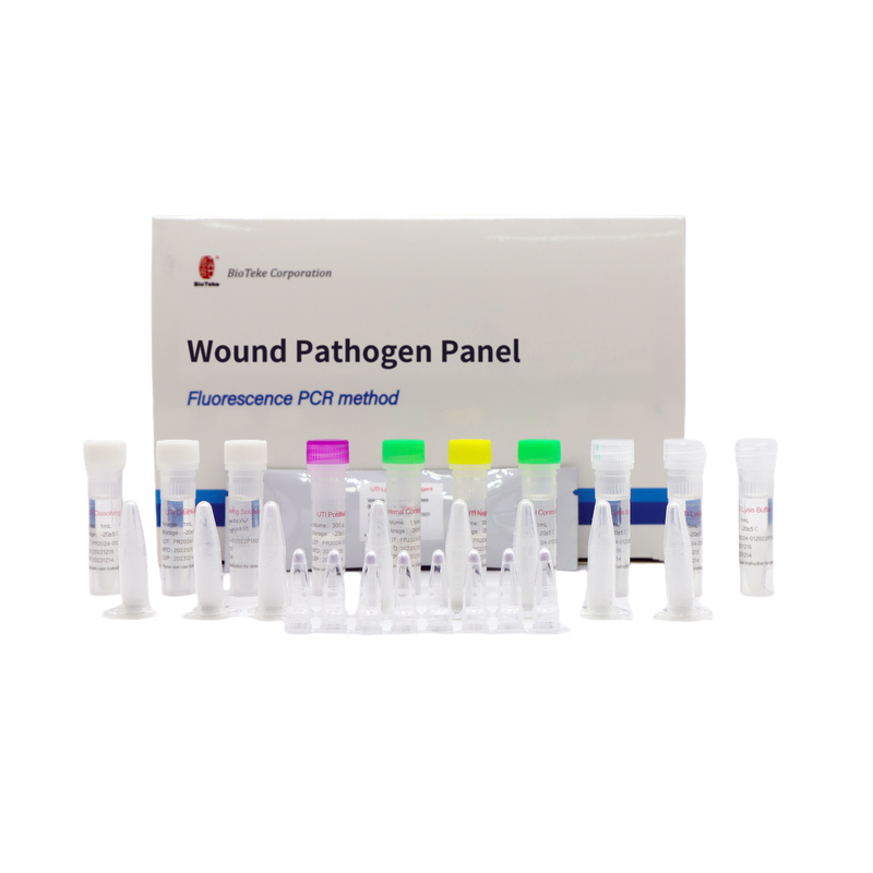 Painel de patógenos da ferida (método de PCR de fluorescência) Pr2028-WP01