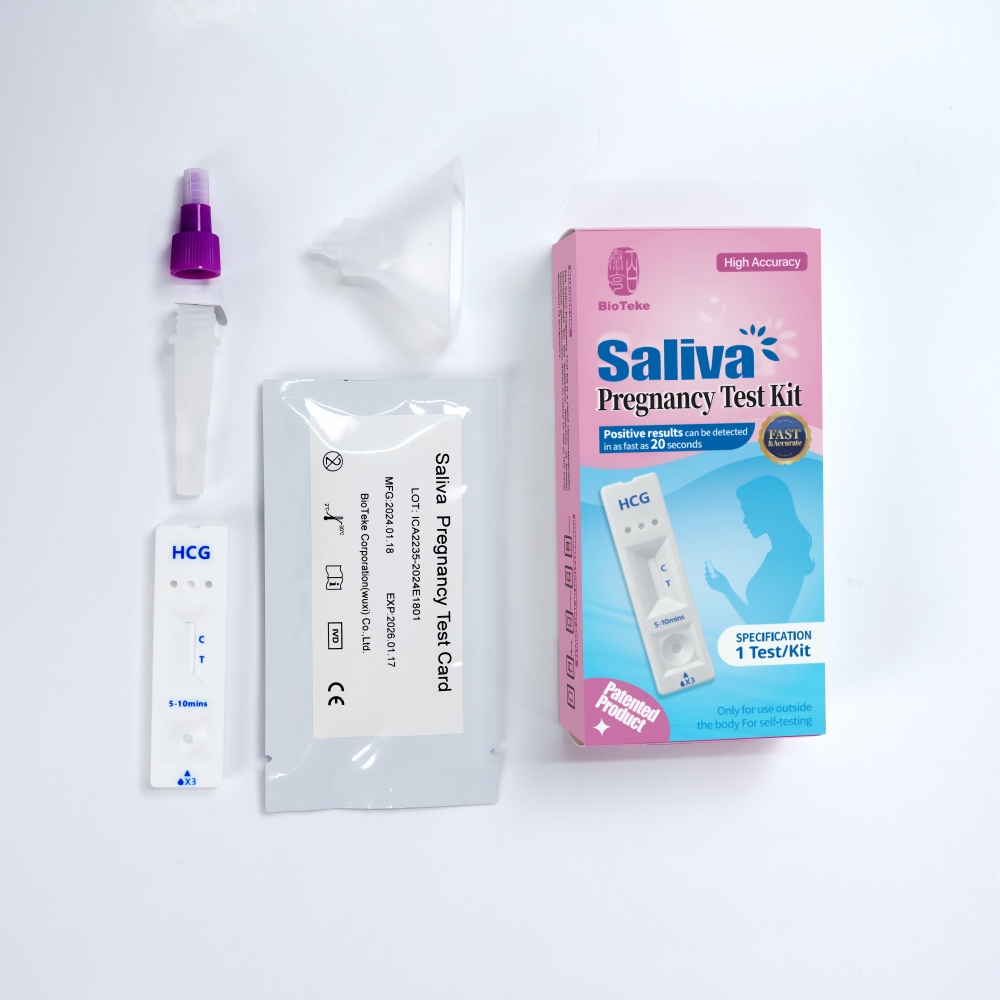 Kit de teste de gravidez saliva
