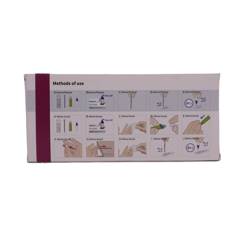 Kit de teste rápido HE4 (ensaio imunocromatográfico)