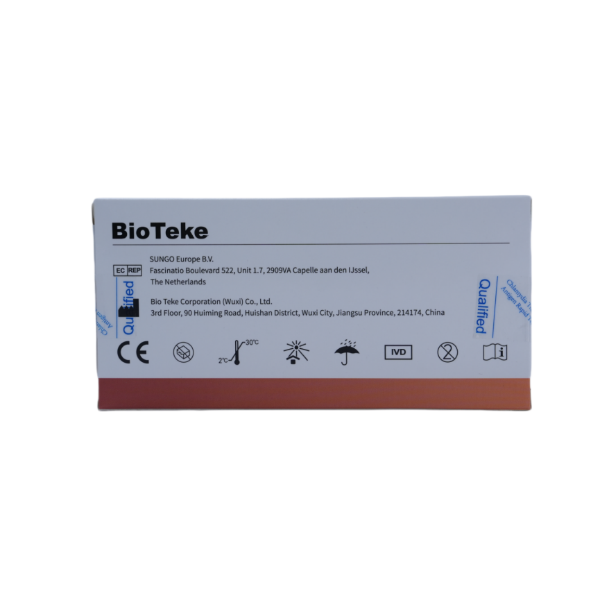Bioteke Chalamydia trachomatis Kit de teste de antígeno rápido em casa Teste de diagnóstico STI Cassete