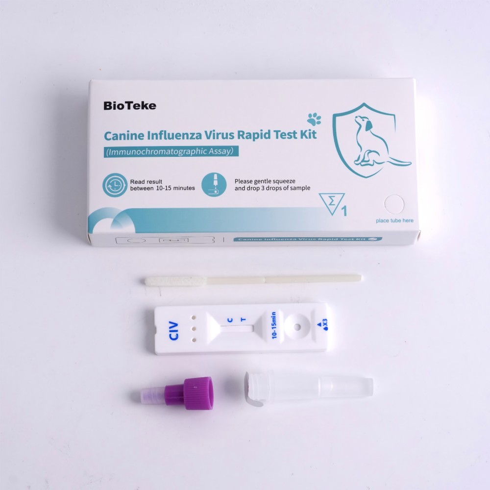 Teste de gripe canino 