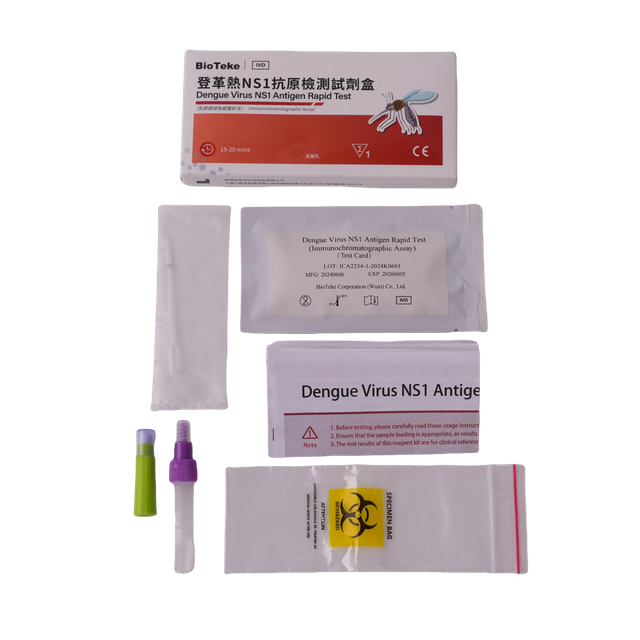 Dengue Virus NS1 Antígeno Rapid Test (ensaio imunocromatográfico)