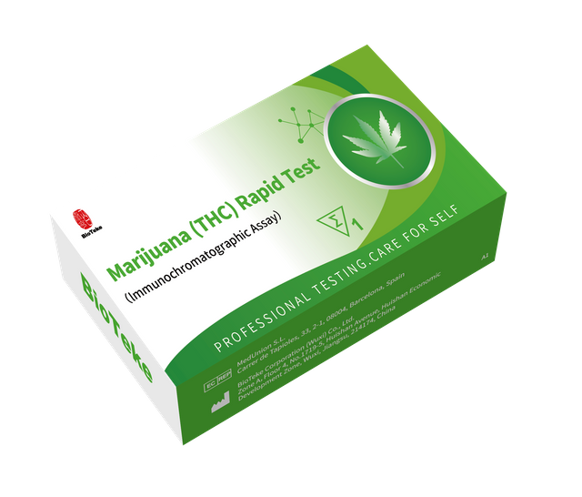 Teste Rápido de Maconha (THC) (Ensaio Imunocromatográfico)