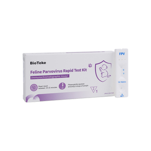 Parvovírus felino (FPV) Kit de teste rápido (ensaio imunocromatográfico) ICA2301-12