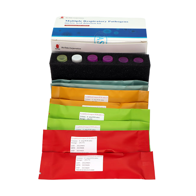 Bioteke Múltiplo de patógenos respiratórios Kit de detecção de ácidos nucleicos (método de PCR de fluorescência)