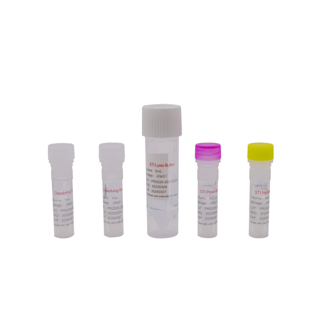 Kit de triagem de infecção sexualmente transmissível (STI) PR2026-ST02 (método de PCR de fluorescência)