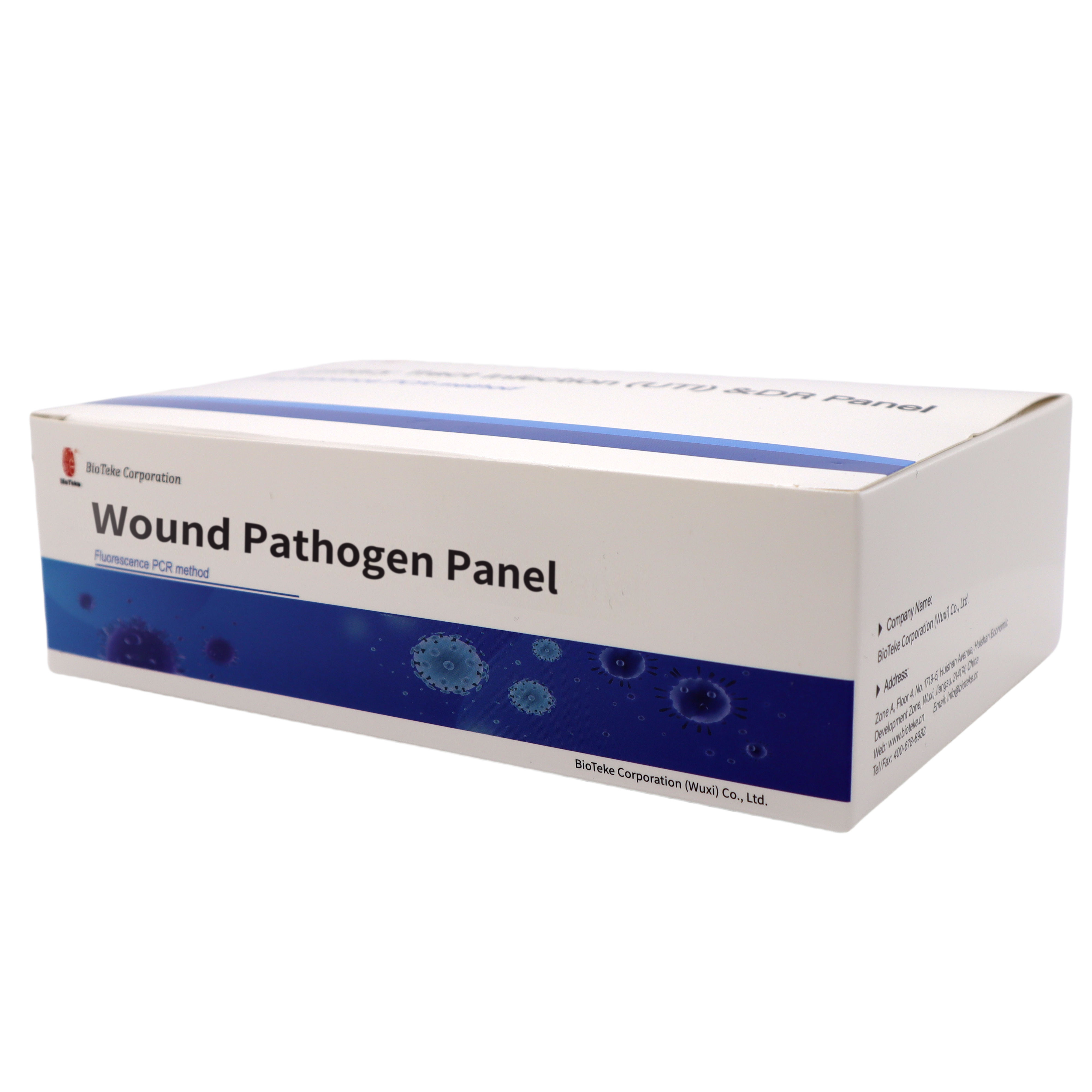 Painel de patógenos da ferida (método de PCR de fluorescência) Pr2028-WP01