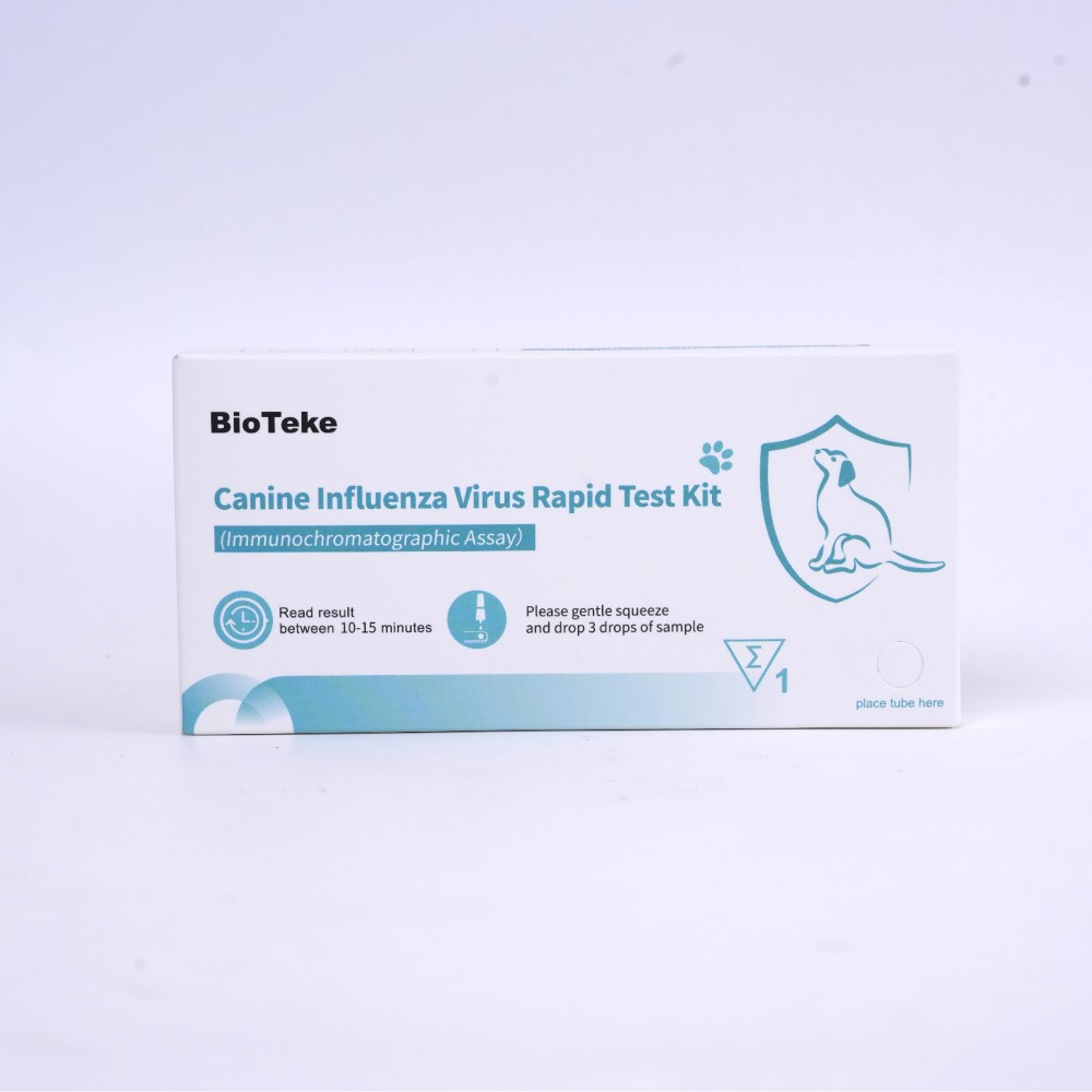 Teste de gripe canina 