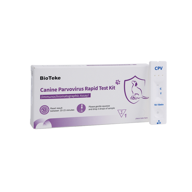 Kit de teste rápido do vírus do parvovírus canino (CPV) (ensaio imunocromatográfico) ICA2301-4