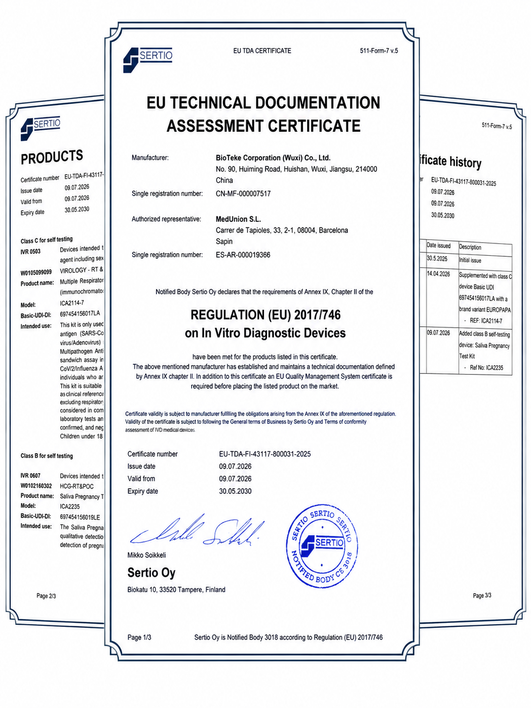CERTIFICADO RDIV