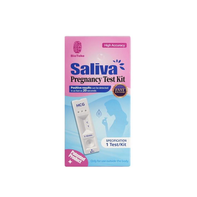 Kit de teste de gravidez saliva