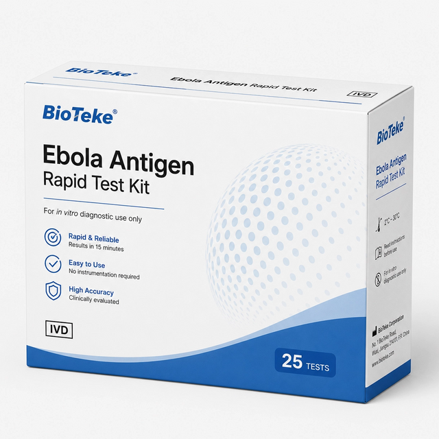 Kit de teste rápido de antígeno Ebola