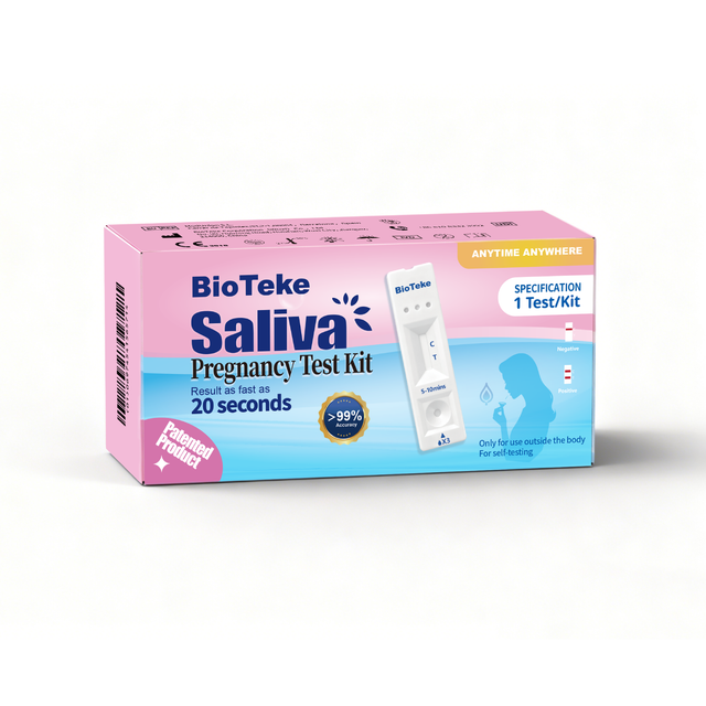 Kit de teste de gravidez saliva